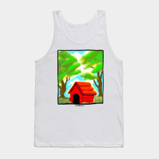 The Red Dog House in Summer Tank Top